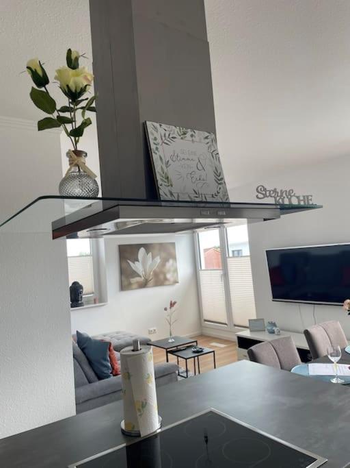 Grosse Moderne Penthouse Mit Dachterrasse * Uetersen